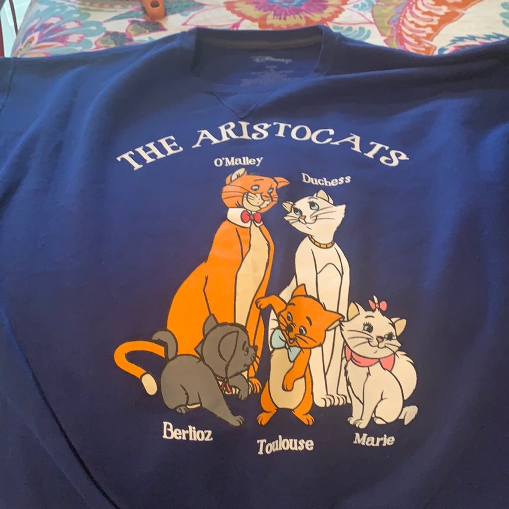 Disney aristocats sweatshirt
